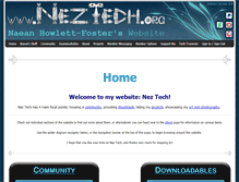 Tablet Screenshot of neztech.org